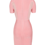 The A Aamorgan Turtle Neck Bandage Dress